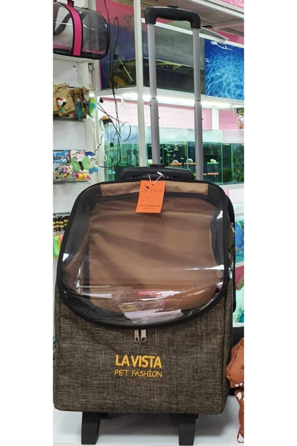 Volmin Peetshop Valiz Kedi Köpek Taşıma Çantası 32x26x42h Cm ürün görseli 1