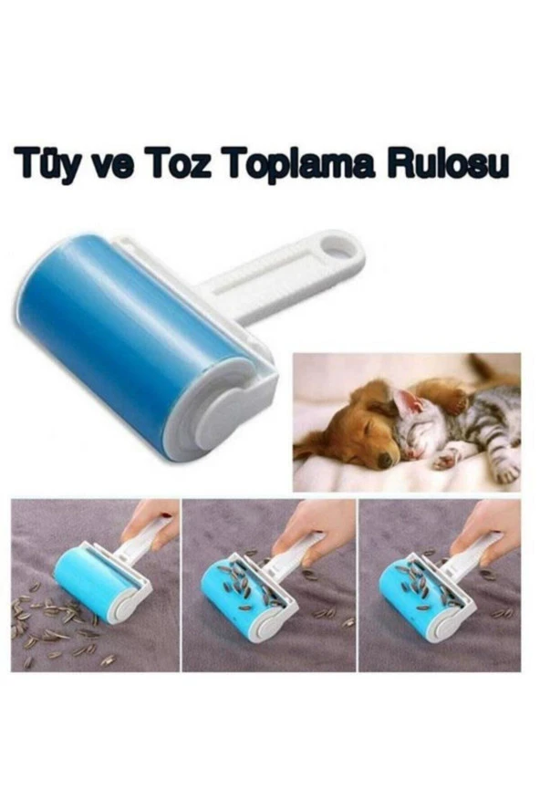 Yapışkanlı Tüy Toplayıcı Rulo - Resim 2