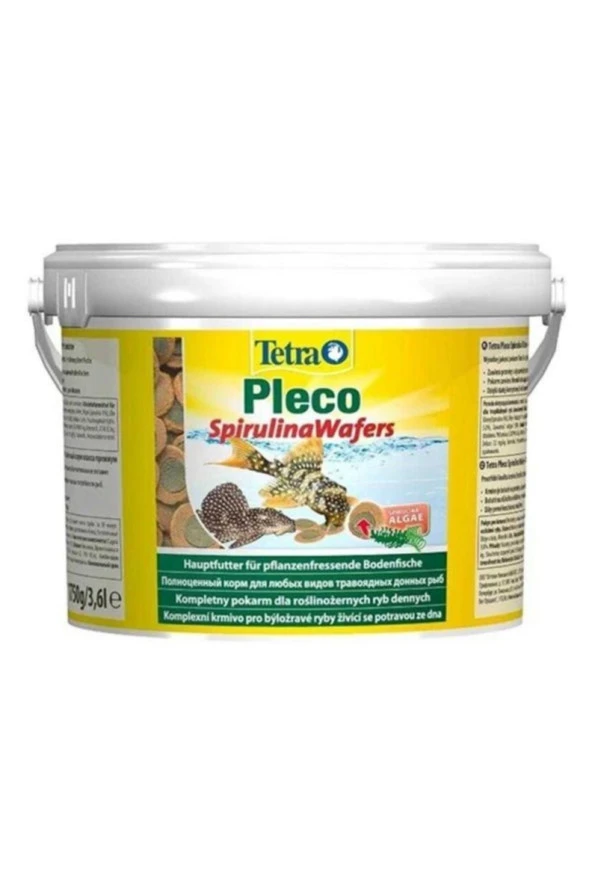 Pleco Spirulina Algae Wafers 500 Gram ürün görseli 1