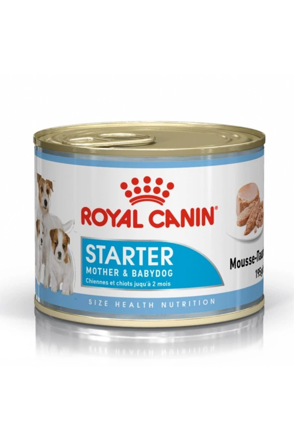 Starter Mousse Anne Ve Yavru Köpek Konserve Maması 195gr ürün görseli 1
