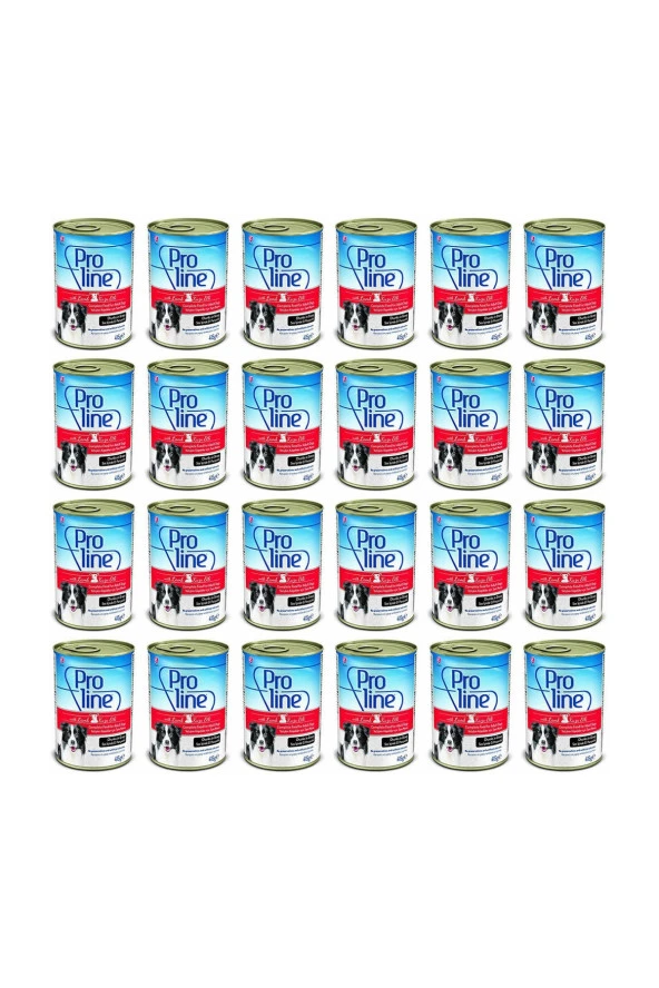 Kuzulu Et Parçacıklı Köpek Konservesi 415 gr x 24 Adet ürün görseli 1