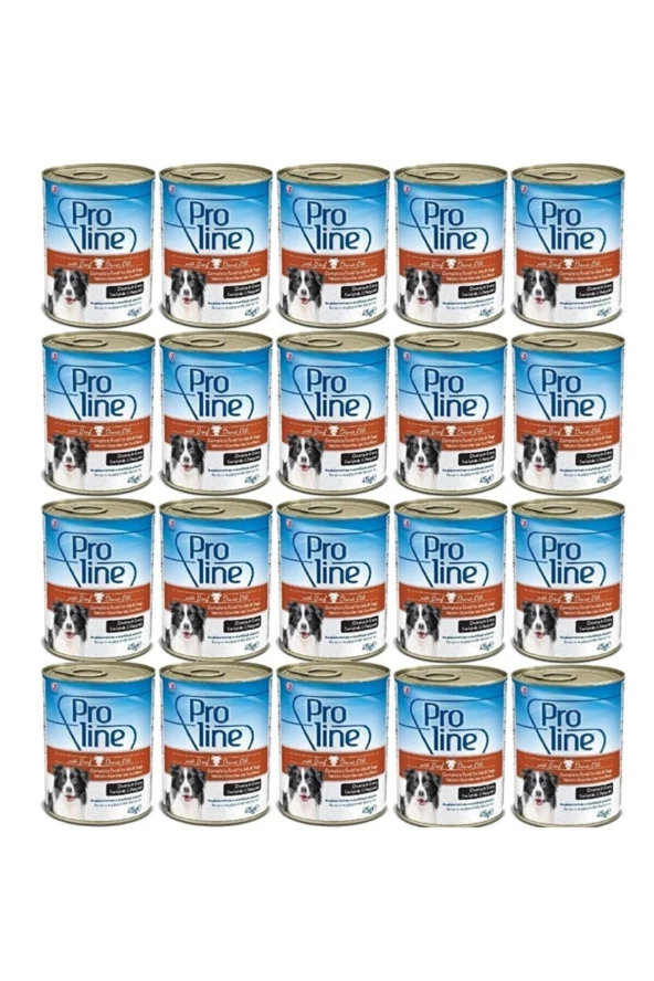 Dana Etli Sos Içinde Et Parçacıklı Köpek Konservesi 415 gr x 20 Adet ürün görseli 1