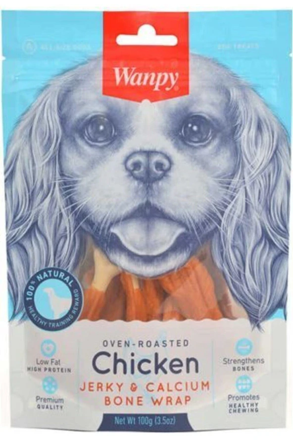 Köpek Ödül Mama Kalsiyumlu Gerçek Tavuk 100 gr (CE-16H) ürün görseli 1
