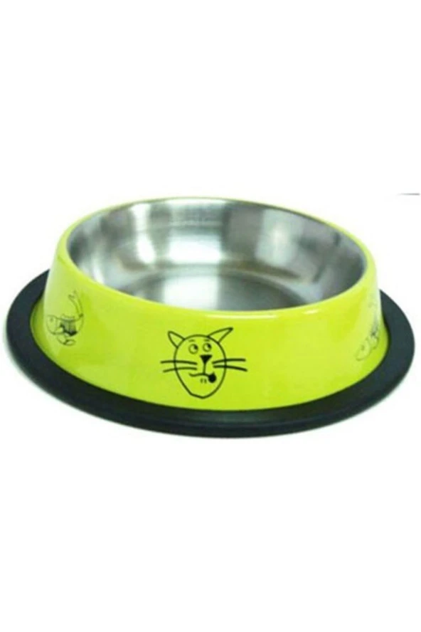 Volmin Petshop Asrpp8 Oz Renkli Figürlü Mama Kabı 12 Cm ürün görseli 1