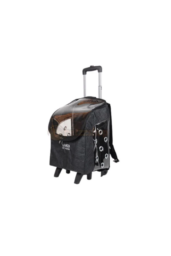 Valiz Pet Taşıma Çantası Gri 32x26x42h Cm ürün görseli 1