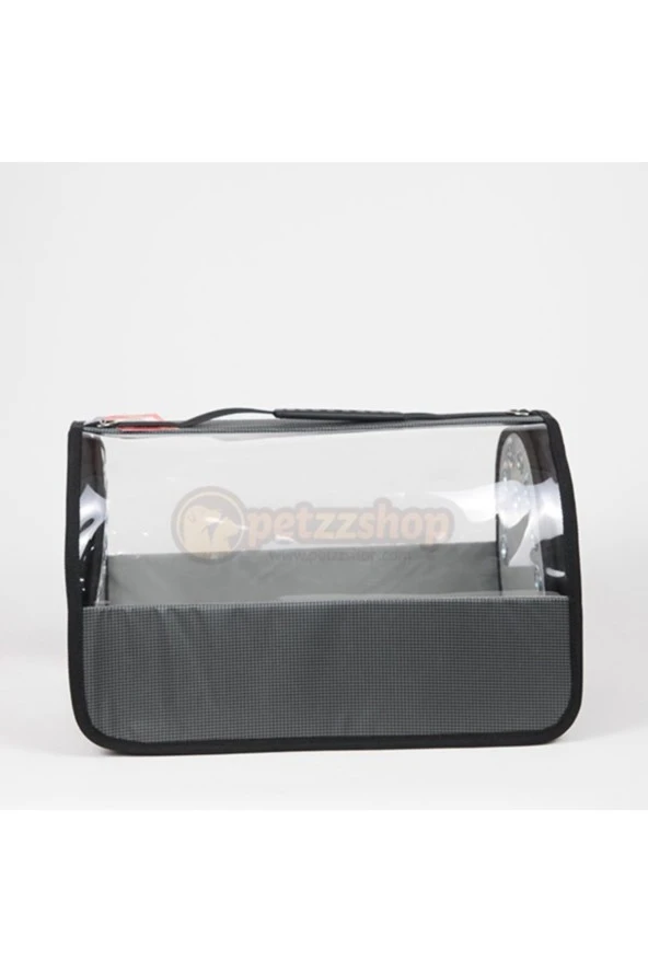Şeffaf Flybag Pet Taşıma Çantası Füme 26x43x27h Cm ürün görseli 1
