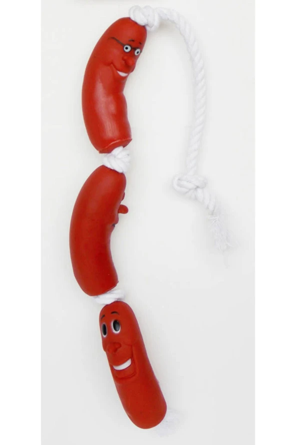 Volmin Petshop 3lü Sosis Oyuncak - Resim 2