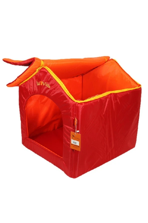 Volmin Petshop Kedi- Köpek Su Ve Soğuk Geçirmez Kulübe 50x55x52 ürün görseli 1