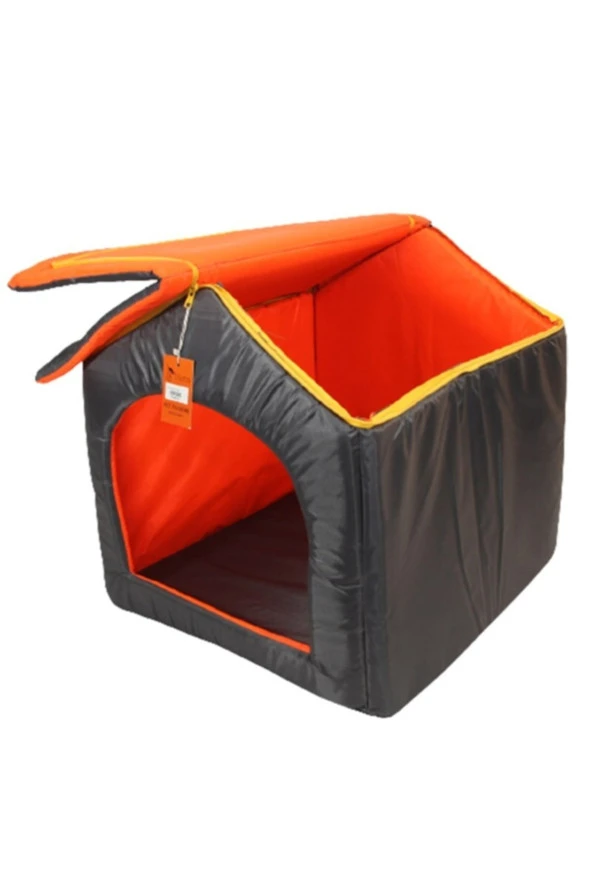 Volmin Petshop Kedi- Köpek Su Ve Soğuk Geçirmez Kulübe 50x55x52 ürün görseli 1