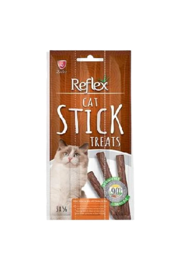 Reflex Tavuklu Ördekli Kedi Ödül Çubuğu 3x5 Gr ürün görseli 1
