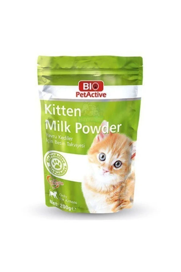 Bıo Petactıve Kıtten Mılk Powder (200 Gr) Kedi Sütü Tozu ürün görseli 1