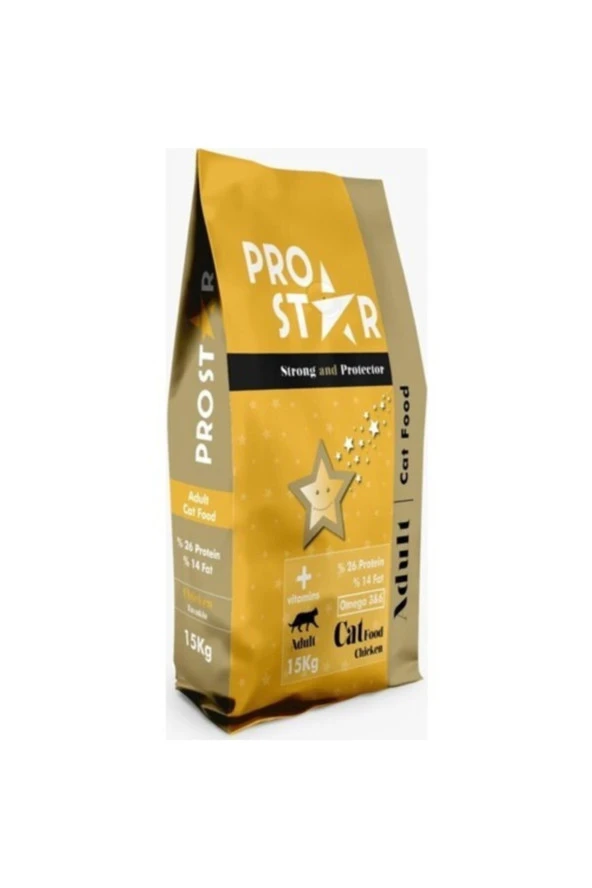 Prostar Tavuklu Yetişkin Kedi Maması 15 kg ürün görseli 1