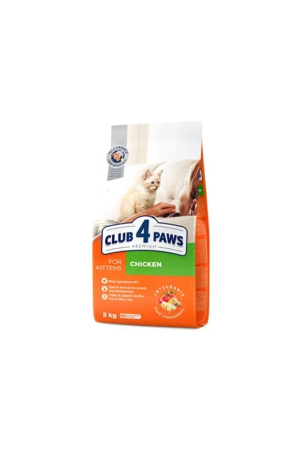 Club4paws Pre. Tavuklu Yavru Kedi Maması 5kg ürün görseli 1