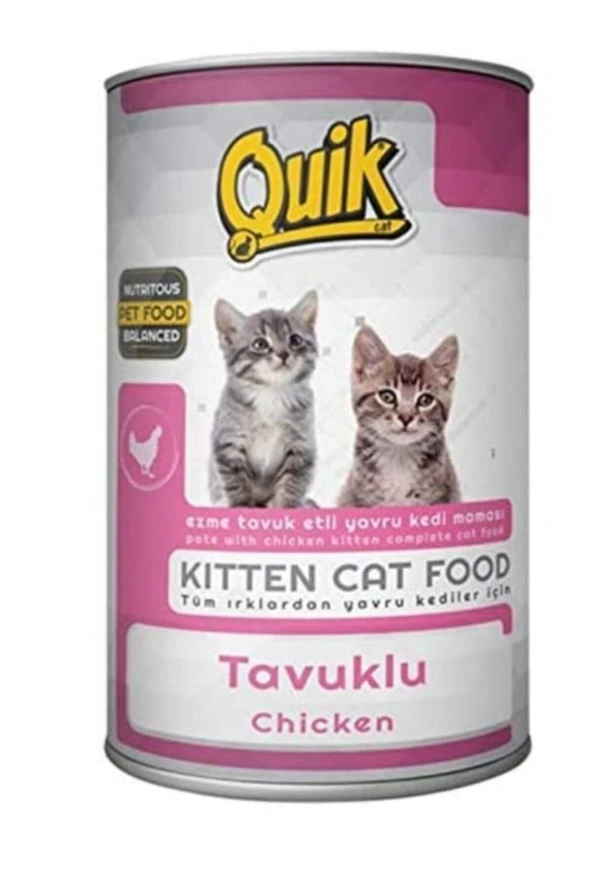 Quik Tavuklu Konserve Yavru Kedi Maması ürün görseli 1