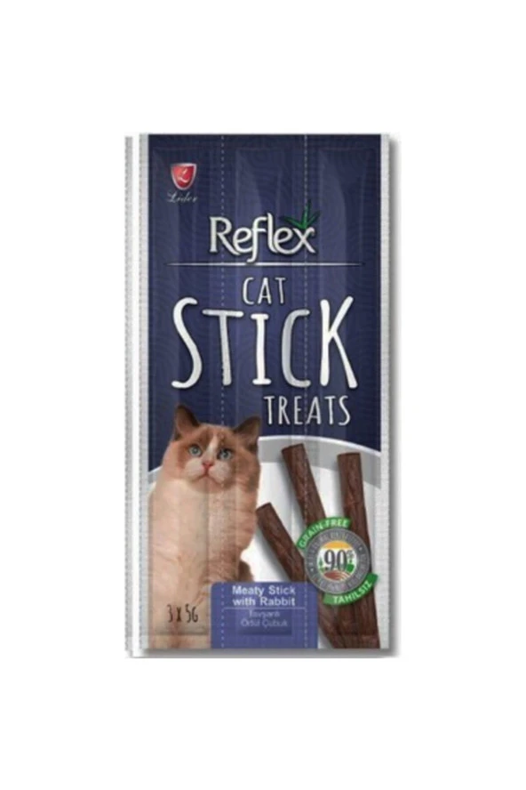 Reflex Tavşanlı 3x5 Gr Kedi Ödül Çubuğu ürün görseli 1