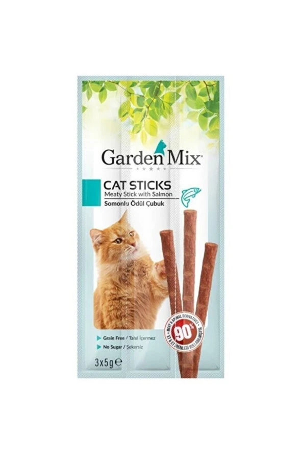 Somonlu Kedi Stick Ödül 3x5gr ürün görseli 1