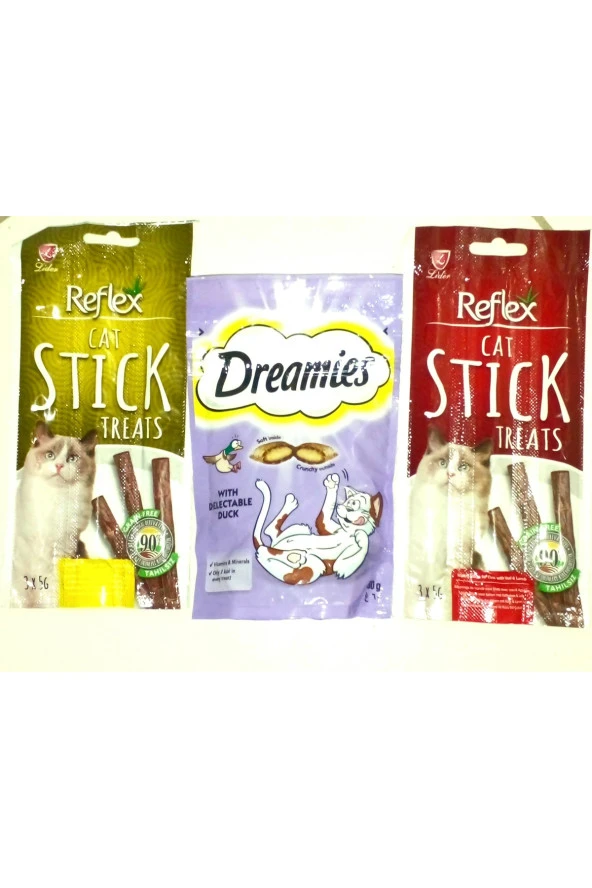 kedi ödül maması 60gr .reflex ?edi ödül çubuğu ürün görseli 1