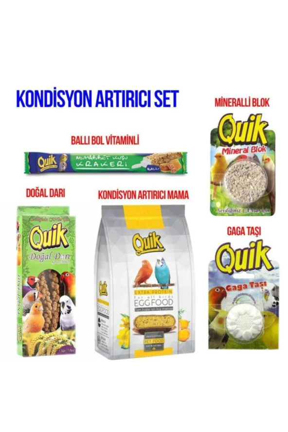 Kondisyon Arttırıcı Set . Kuş Yemi Seti ürün görseli 1