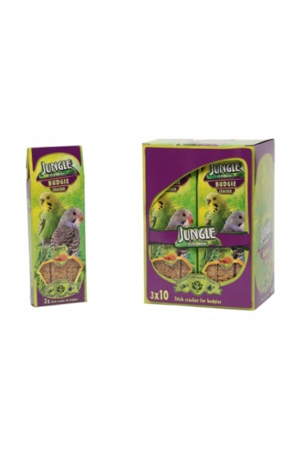 Jungle 3lü Ballı Kraker ürün görseli 1