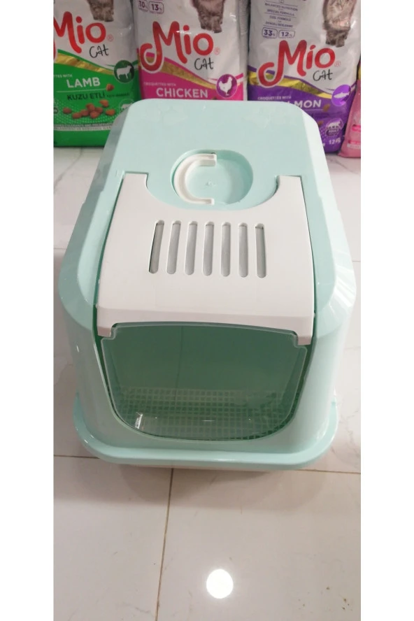Büyük Boy Kapalı Kedi Tuvaleti ürün görseli 1