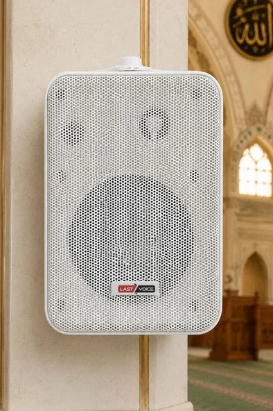 Lastvoice Cami ve Okul İçin Ekonomik Duvar Hoparlörü 120 Watt 4 iNÇ 100V/8 Ohm (St-40TW) ürün görseli 1