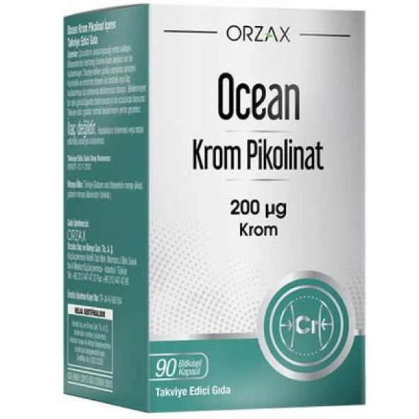 Ocean Krom Pikolinat 200 mcg 90 Kapsül ürün görseli 1