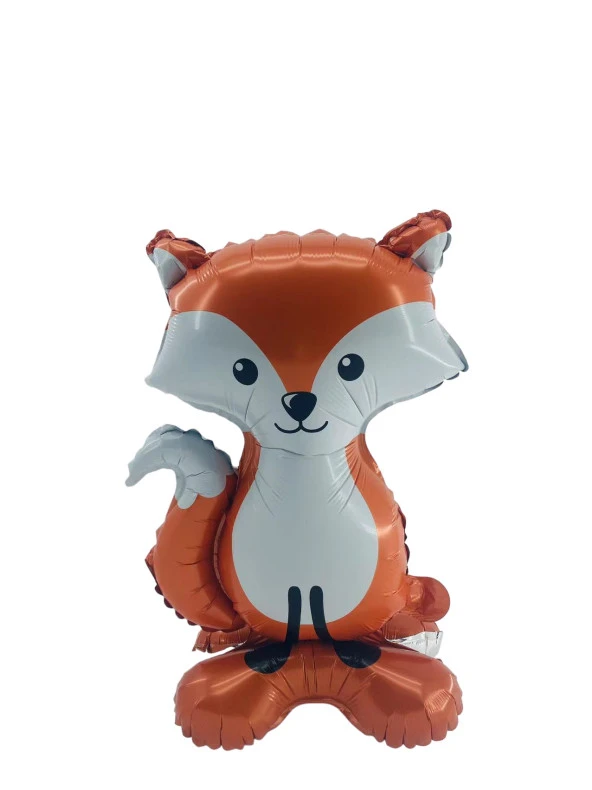 Ayaklı Tilki Folyo Balon 58x42 cm ürün görseli 1