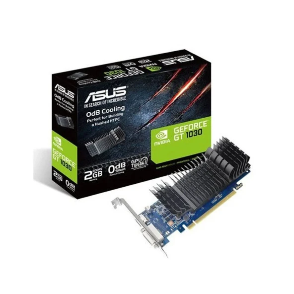 Asus GeForce GT1030 GDDR5 2GB 64Bit DX12 Nvidia Ekran Kartı ürün görseli 1