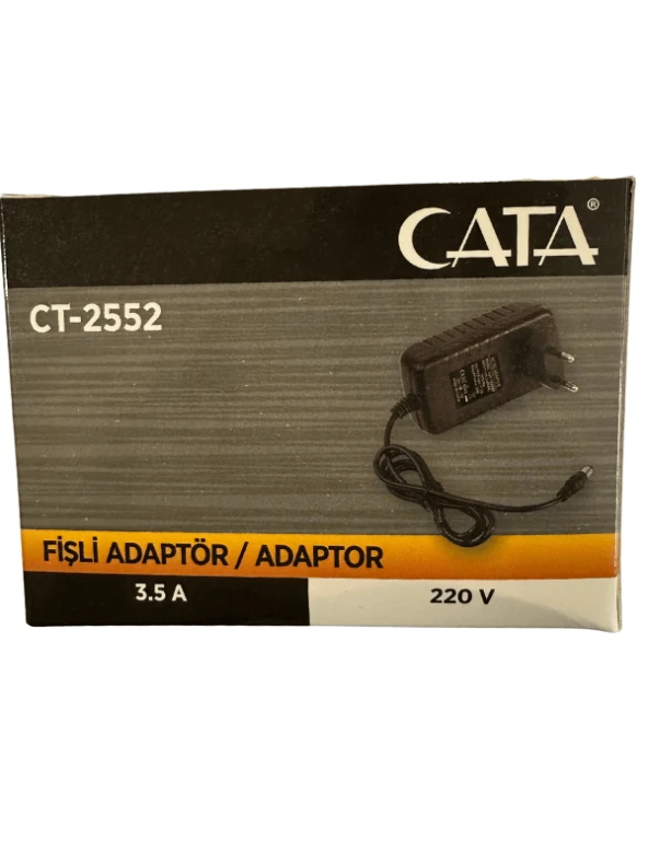 Cata CT-2552 3.5 Amper 220V Fişli Adaptör ürün görseli 1