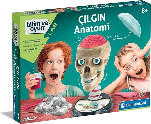 Clementoni Bilim ve Oyun Çılgın Anatomi Oyuncak 64322 ürün görseli 1