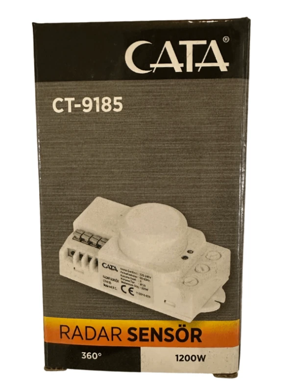 Cata CT-9185 1200W 360 Derece Radar Sensör ürün görseli 1