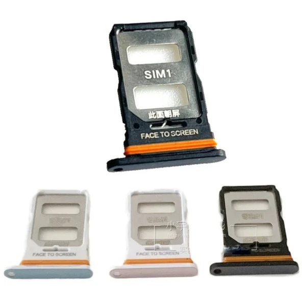 Xiaomi Mi 13 Lite Sim Kart Tepsisi Sim Tray - Açık Mavi ürün görseli 1