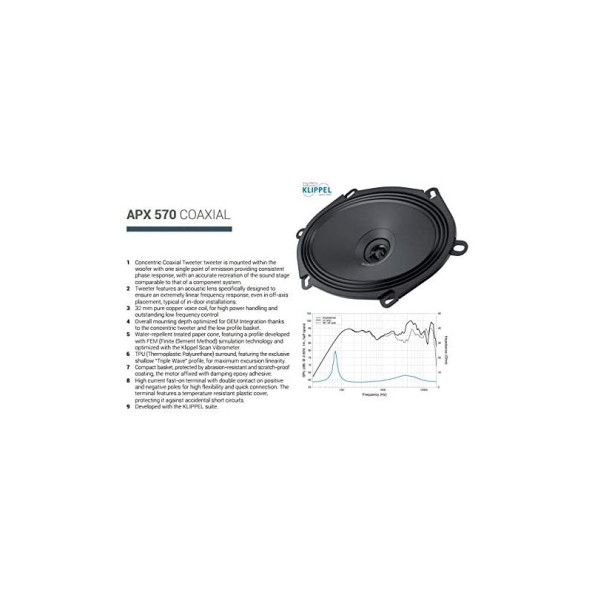 AUDISON PRIMA APX-570    Oto Hoparlör - Resim 4