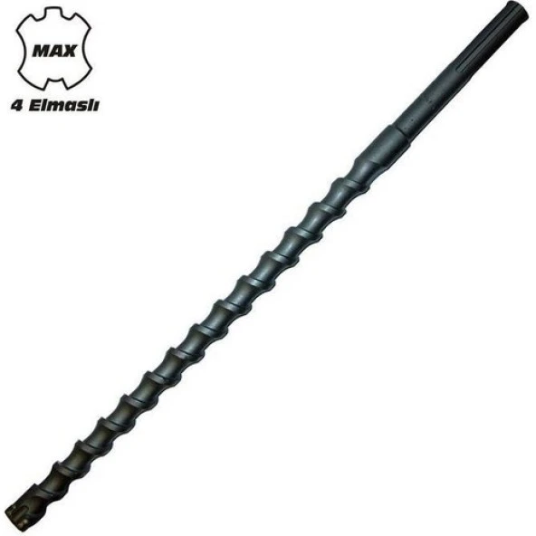 Todrill 50435 Sds Max 4 Elmaslı Matkap Uç 20X520 mm ürün görseli 1