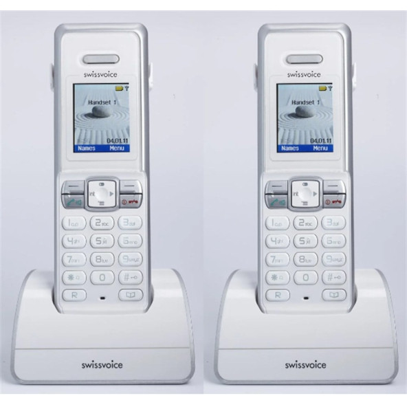 Swissvoice IH250 Duo Renkli Ekran Handsfree Telsiz Telefon ürün görseli 1