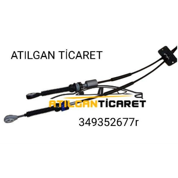 349352677R-349359296R-TRAFİC-III-SANDERO-III-VİTES KUMANDA TELİ-RENAULT-MAİS ürün görseli 1