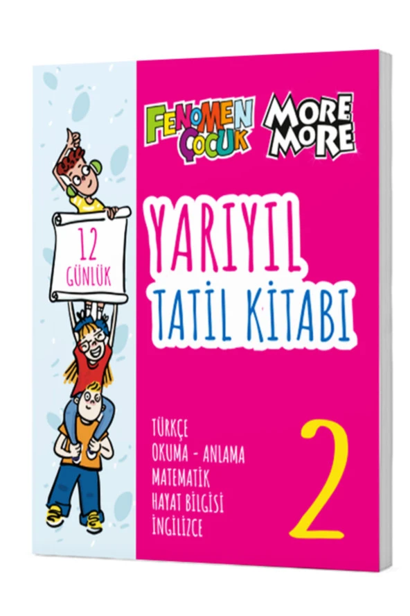 Fenomen Yayıncılık 2. Sınıf Yarıyıl Tatil Kitabı ürün görseli 1