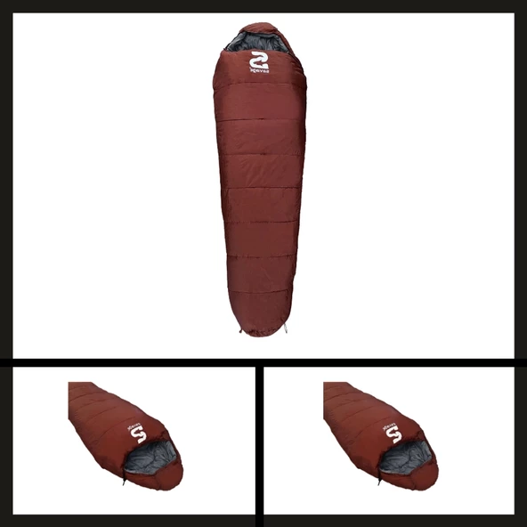 Uyguna-Yakala  (ys-530) Savage Zenith -30 C Bordo Uyku Tulumu-TLM.049 ürün görseli 1