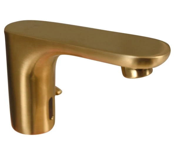 Vitra Memoria Gold Fotoselli Lavabo Bataryası Mat Altın Renkli Elektrikli Çift Su A4706033 ürün görseli 1