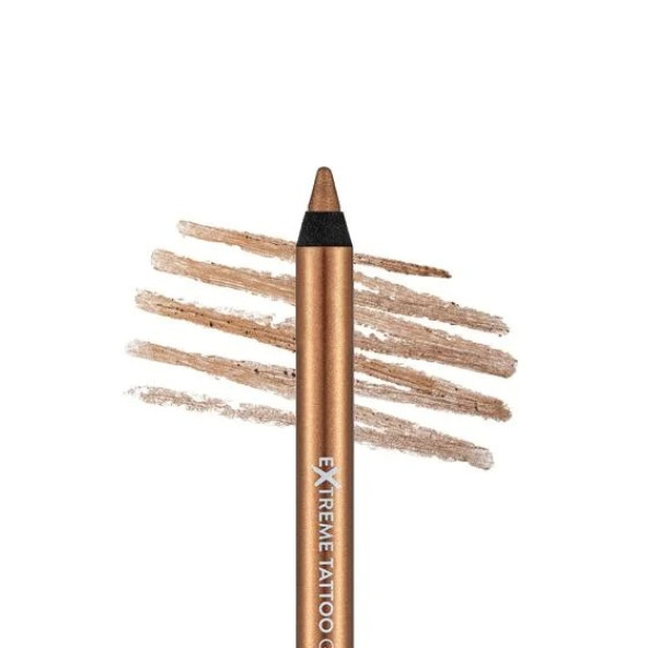 FLORMAR Extreme Tattoo Gel Pencil 01 Glitzy Brown ürün görseli 1