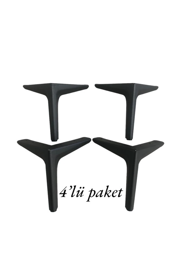 Metal Koltuk, Kanepe, Dolap, Berjer, Tv Ünitesi Ayağı 18 Cm ürün görseli 1
