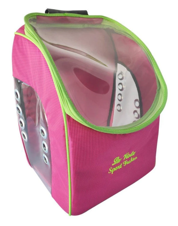La Vista BST Sport Büyük Kedi Köpek Sırt Taşıma Çantası 50-30-23cm 1100 GR Pembe ürün görseli 1