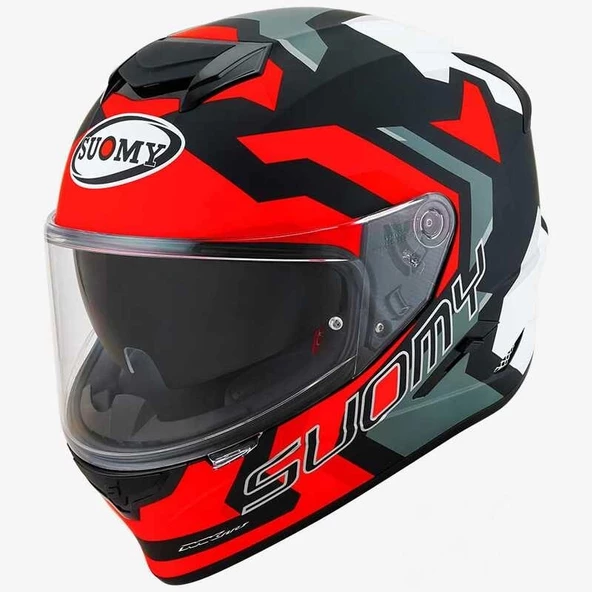 KASK SUOMY STELLAR SWIFT MAT KIRMIZI ürün görseli 1