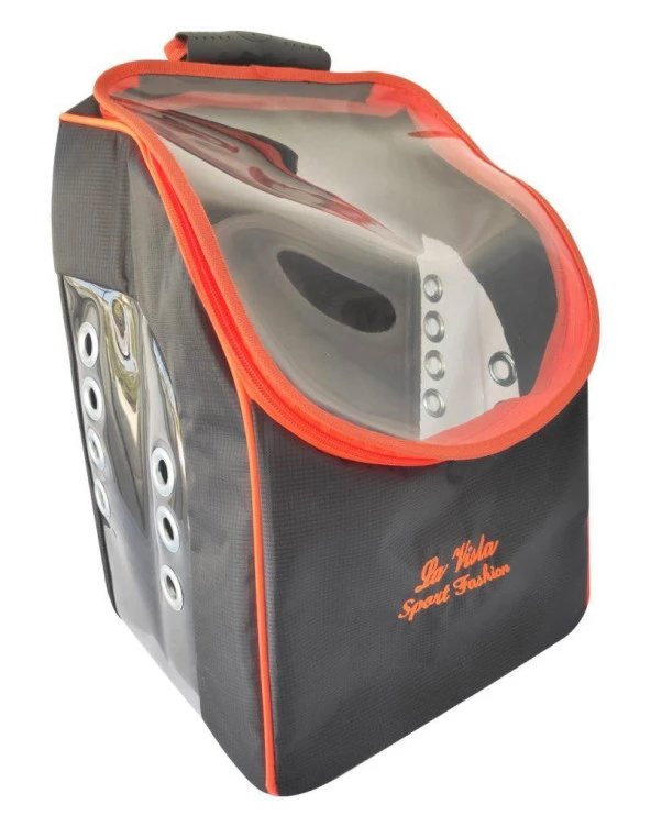 La Vista BST Sport Büyük Kedi Köpek Sırt Taşıma Çantası 50-30-23cm 1100 GR SİYAH ürün görseli 1
