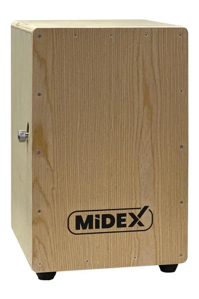 Midex CA-901 Kort Telli Cajon Profesyonel Kajon Huş Ağacı (35*31*53 cm) ürün görseli 1