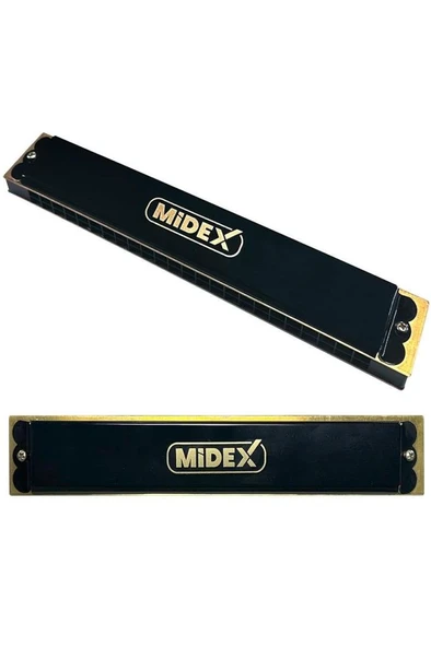 Midex HN-24BK Siyah 24 Delikli Mızıka Do (c) ürün görseli 1