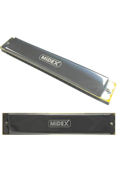 Midex HN-24SL Silver 24 Delikli Mızıka Do (c) ürün görseli 1