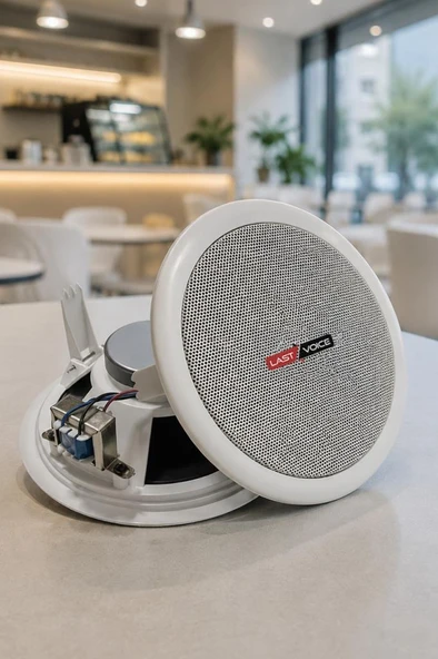 Lastvoice Tvx-5T Trafolu Alçıpan Tavan Hoparlörü 13 cm 15 Watt (Adet) ürün görseli 1