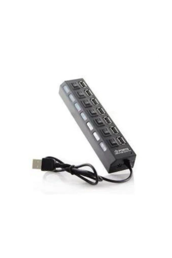 Hd103/100 Usb 2.0 Hub 7 Port - Resim 3
