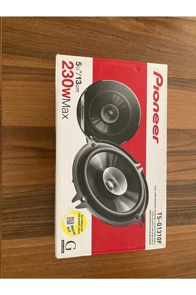 Pıoneer Ts-g1310f 230 Watt 35w Rms 13cm Araba Oto Hoparlör (g Series) ürün görseli 1